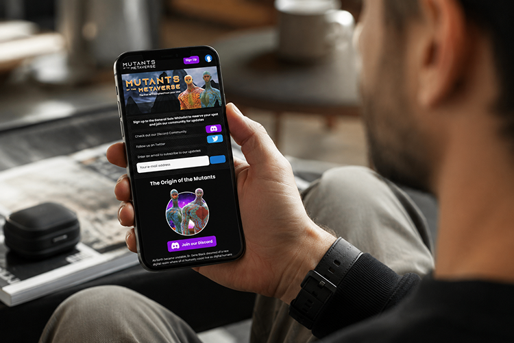 Dreamium Labs blockchain identity mockup